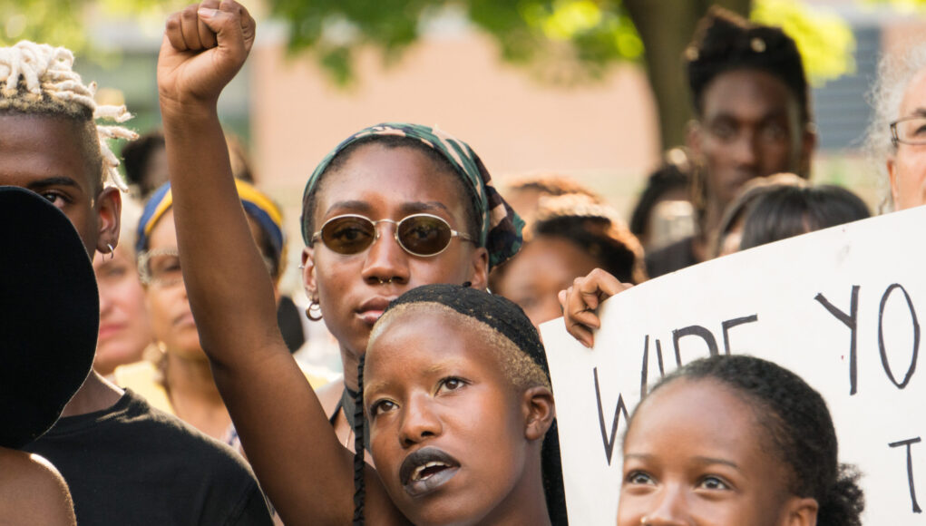 Black Lives Matter Protest, Montreal